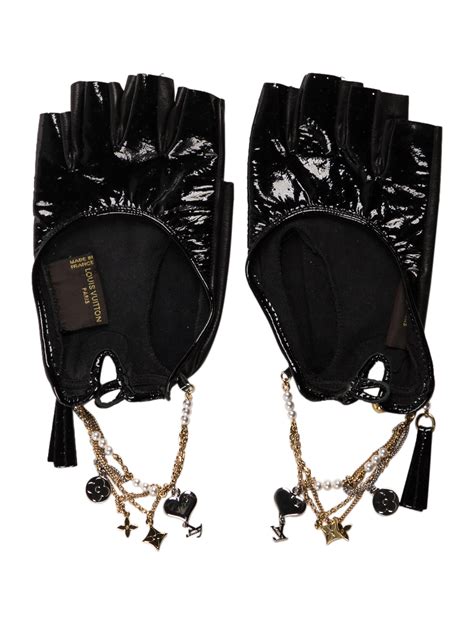 louis vuitton leather gloves|louis vuitton winter gloves.